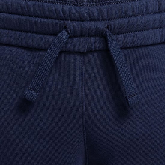 Boys Nike NSW Club Solid Patterned Slim Joggers in Obsidian - Image 3
