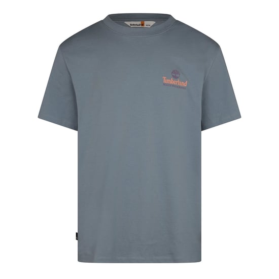 Men's Timberland Illustrated Tree Logo T-Shirt in CITADEL - Image 1