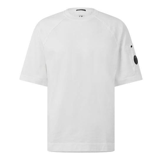 Men's C.P. Company T-Shirt in Gauze White 103 - Image 1