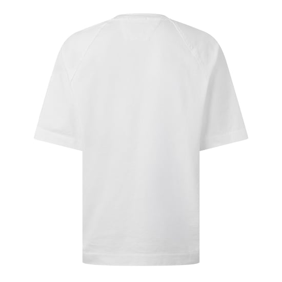 Men's C.P. Company T-Shirt in Gauze White 103 - Image 2