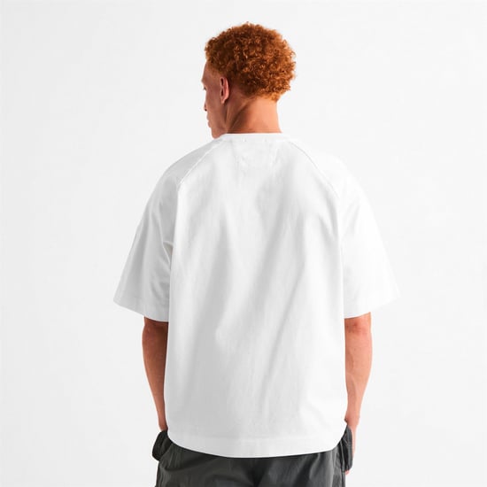 Men's C.P. Company T-Shirt in Gauze White 103 - Image 4