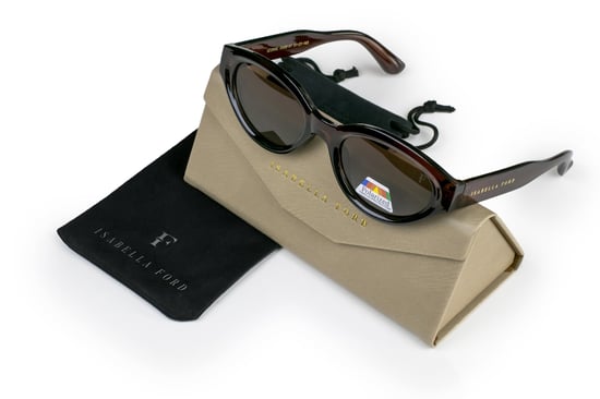Isabella Ford BROWN Sunglasses - Image 5