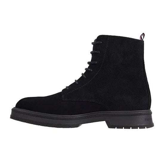 Tommy Hilfiger Veterschoenen Veterboot Suede Zwart - Image 2