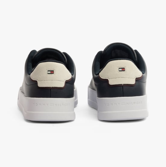 Tommy Hilfiger LOGO COURT Herrskor Ökenblå - Image 3