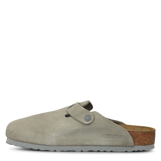 Men's Birkenstock Boston Clogs in Stone Coin - Image 2