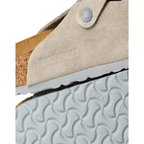 Men's Birkenstock Boston Clogs in Stone Coin - Image 5
