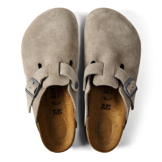 Men's Birkenstock Boston Clogs in Stone Coin - Image 6