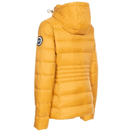 Women's DLX Hayling Horizontal Stripe Down Jacket in Sandstone - Image 3