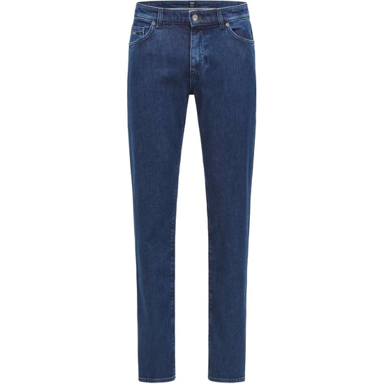 Men's Boss Regular Fit Jeans in Bright Blue 433 - Image 1