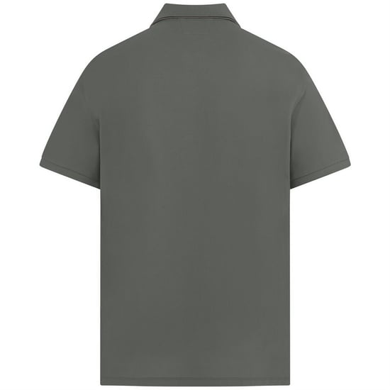 Men's C.P. Company Polo Shirt in Shadow Grey 937 - Image 2