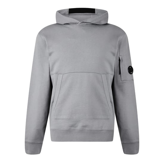 Men's C.P. Company Micro Lens Over The Head Hoodie in Shadow Grey 937 - Image 1