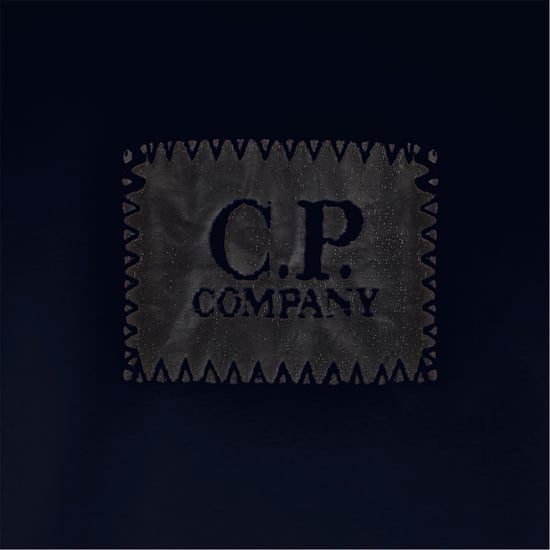 Men's C.P. Company Sleeve Top in Total Eclip 888 - Image 4