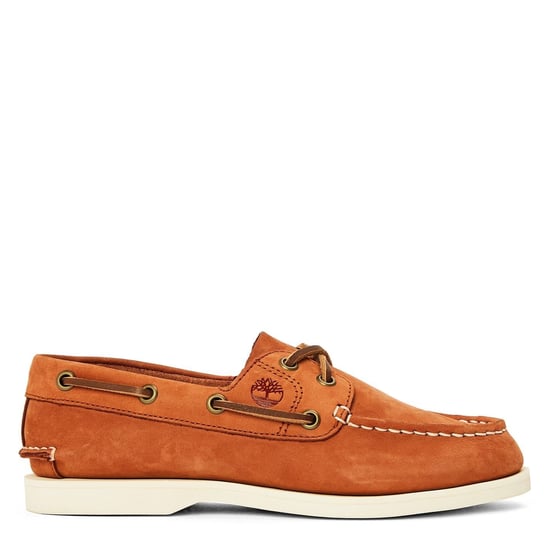 Women's Timberland Classic Rust Nubuck Boat Shoes in Rust Nubuck - Image 1