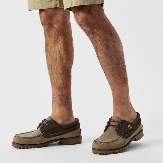 Men's Timberland Authentic Boat Shoe in Olive NB - Image 3