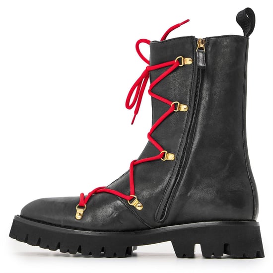 Men's Moschino Biker Boots in Black - Image 2