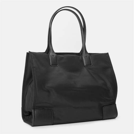 Accessories Tory Burch Ella Small Tote with Embossed Logo in Black - Image 2