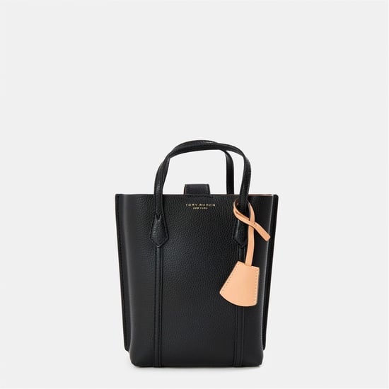 Accessories Tory Burch Mini Tote with Gold Tone Hardware in Black - Image 1