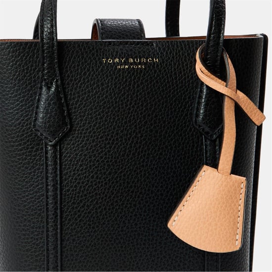 Accessories Tory Burch Mini Tote with Gold Tone Hardware in Black - Image 3