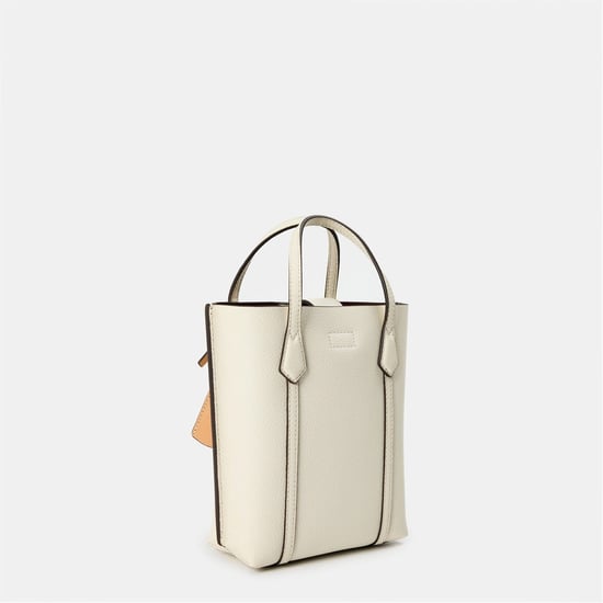Accessories Tory Burch Tory Mini Tote with Logo in New Ivory - Image 2