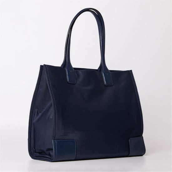 Accessories Tory Burch Ella Small Tote with Embossed Logo in Tory Navy - Image 2
