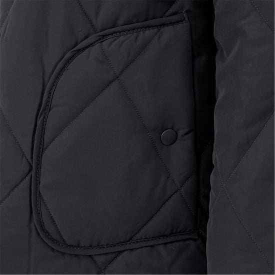 Women's Firetrap Quilted Jacket in Black - Image 6