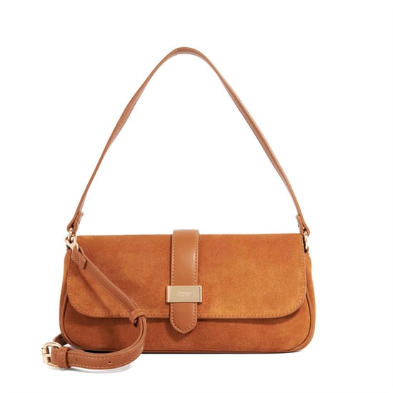 Accessories Dune Lo Delsees Rectangle Shape Baguette Gold-Tone Hardware in Tan - Image 1