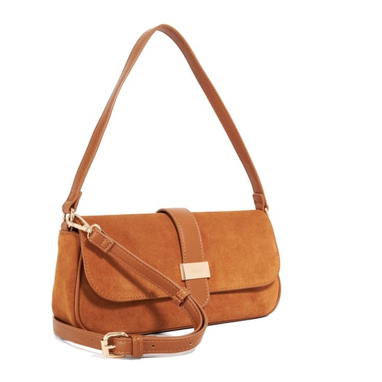 Accessories Dune Lo Delsees Rectangle Shape Baguette Gold-Tone Hardware in Tan - Image 2