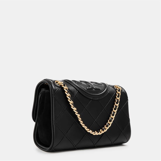 Accessories Tory Burch Rectangle Shoulder Bag with Chain in Black - Image 2