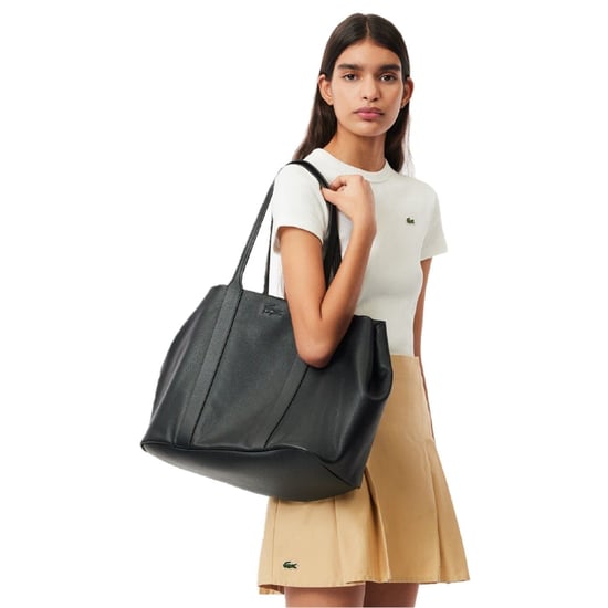 Accessories Lacoste Top Handle Tote Bag with Logo in Noir - Image 3