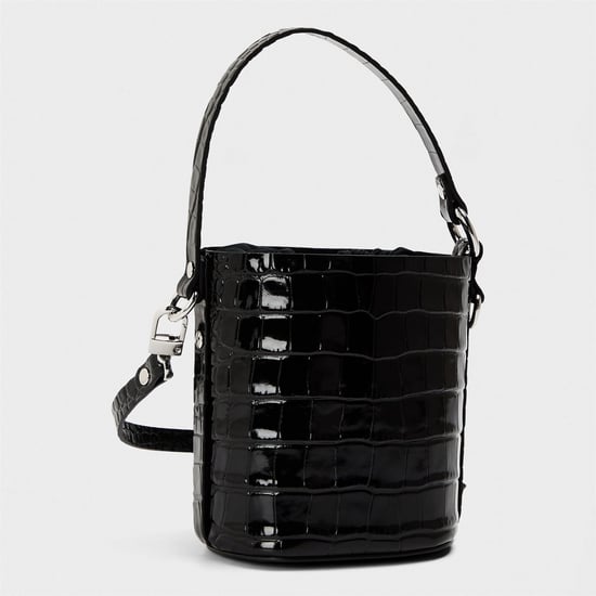 Accessories Vivienne Westwood Viv Daisy Croc Bucket Bag in Black - Image 2