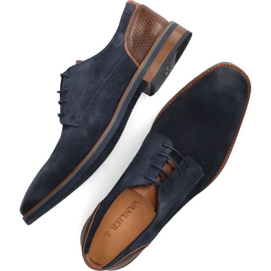 VANLIER Veterschoenen Amalfi Blauw - Image 4