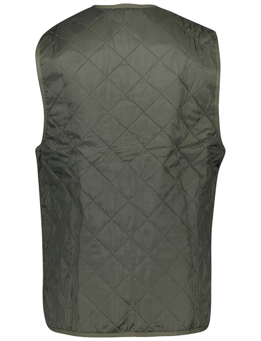 Barbour quilt bodywarmer Olive inritsbaar groen - Image 2