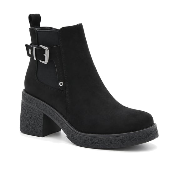 Montevita Heel Ankle Boot Bro41 Black - Image 2