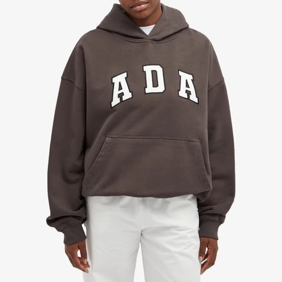 Adanola ADA Graphic Hoodie Womens Coffee - Image 2