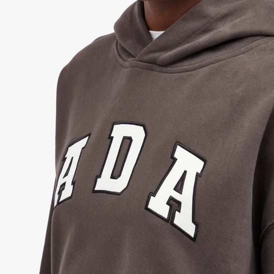 Adanola ADA Graphic Hoodie Womens Coffee - Image 5