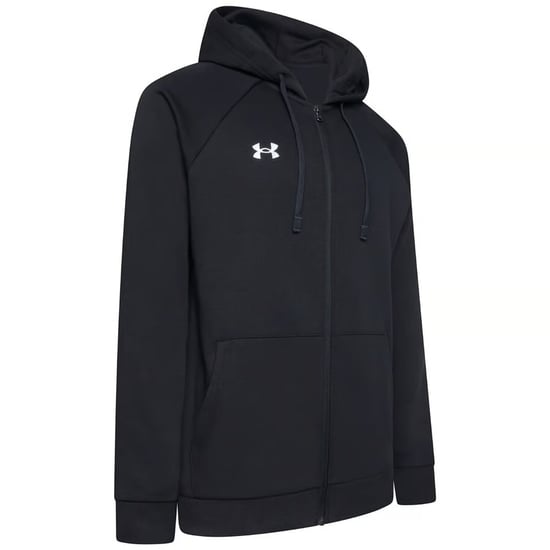 Under Armour Rival Fleece Full Zip Tracksuit Black - Image 3