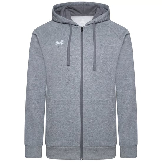 Under Armour Rival Fleece Full Zip Tracksuit Grey - Image 2