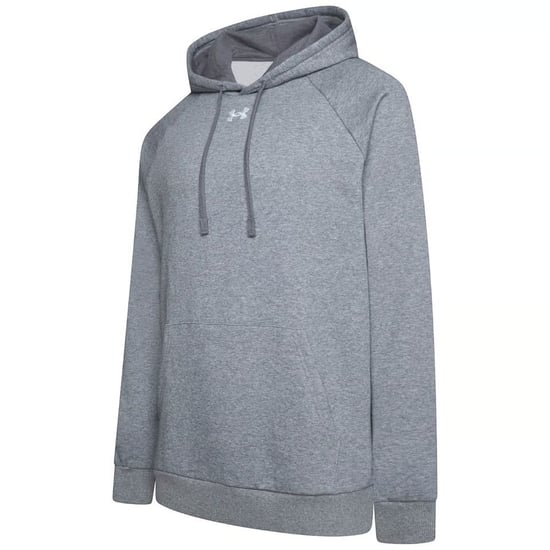 Under Armour Rival Fleece Hooded Tracksuit Grey - Image 3