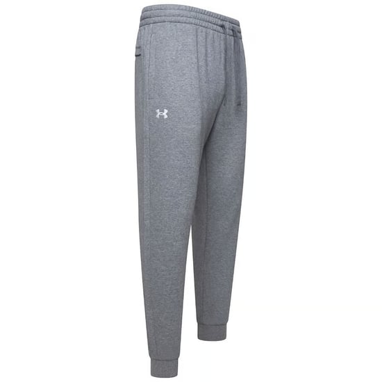 Under Armour Rival Fleece Hooded Tracksuit Grey - Image 4