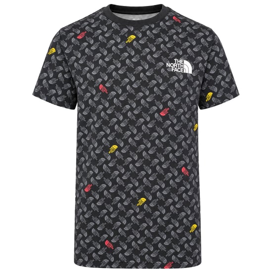 The North Face Simple Dome AOP Mens Black T-Shirt - Image 1