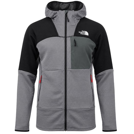 The North Face Stormgap Power Grid Mens Grey Track Jacket - Image 1