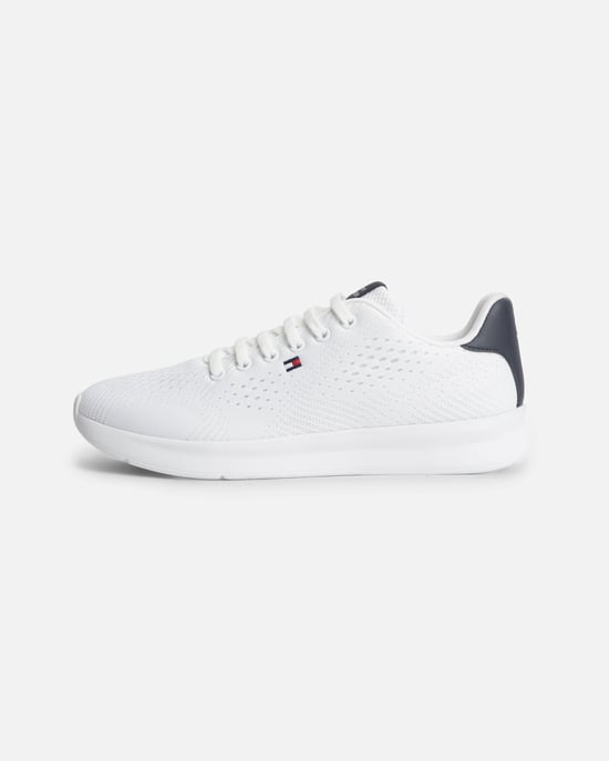 Logo Detail Trainers in White - Image 2