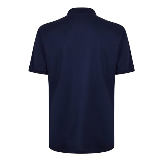 Men's C.P. Company Short Sleeve Polo Shirt in Ttl Eclipse 888 - Image 2