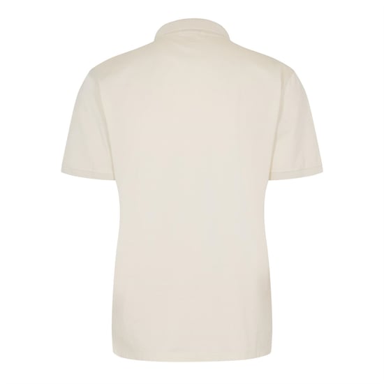 Men's C.P. Company Short Sleeve Polo Shirt in Frozen Dew 114 - Image 2