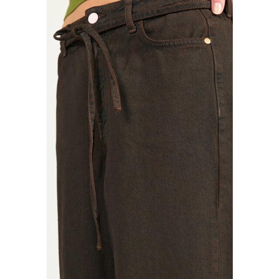 Nümph Numph 707358 wide-leg jeans black coffee - Image 4