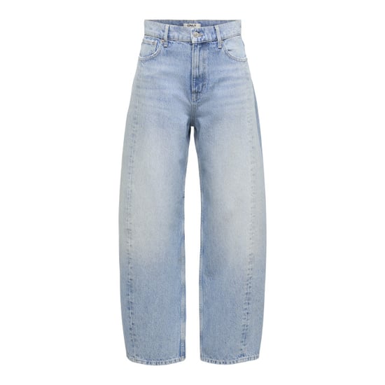 Only Onljessica high waist barrel ankle jeans - Image 1
