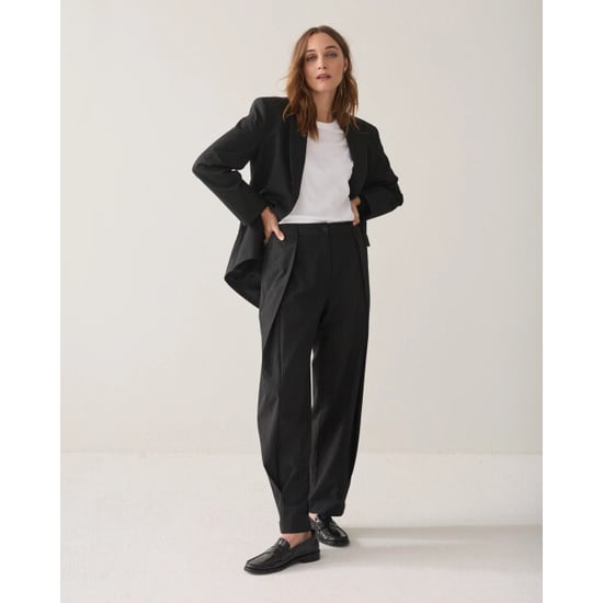 Summum 4s3068-12543 990 pinstripe black trousers - Image 1