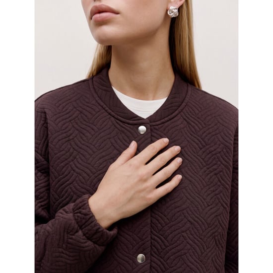 Vero Moda vmjada ls bomber top jrs 10349596 chocolate torte - Image 3