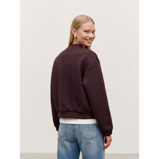 Vero Moda vmjada ls bomber top jrs 10349596 chocolate torte - Image 4