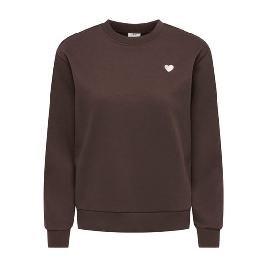Jacqueline de Yong paris l/s emb sweat jrs noos 15221015 coffee bean - Image 1